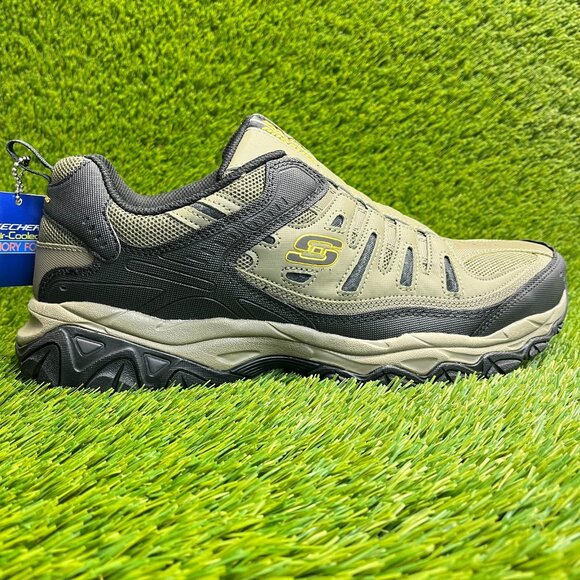 SKECHERS Other - Skechers After Burn M. Fit Mens Size 13 Green Black Athletic Shoes Sneakers